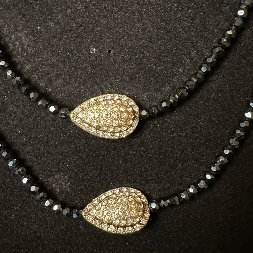 Heidi Daus necklace long can be doubled - Picture 1 of 12